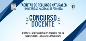 Se realizó la sustanciación del Concurso Público y Abierto para la asignatura Estabilidad II